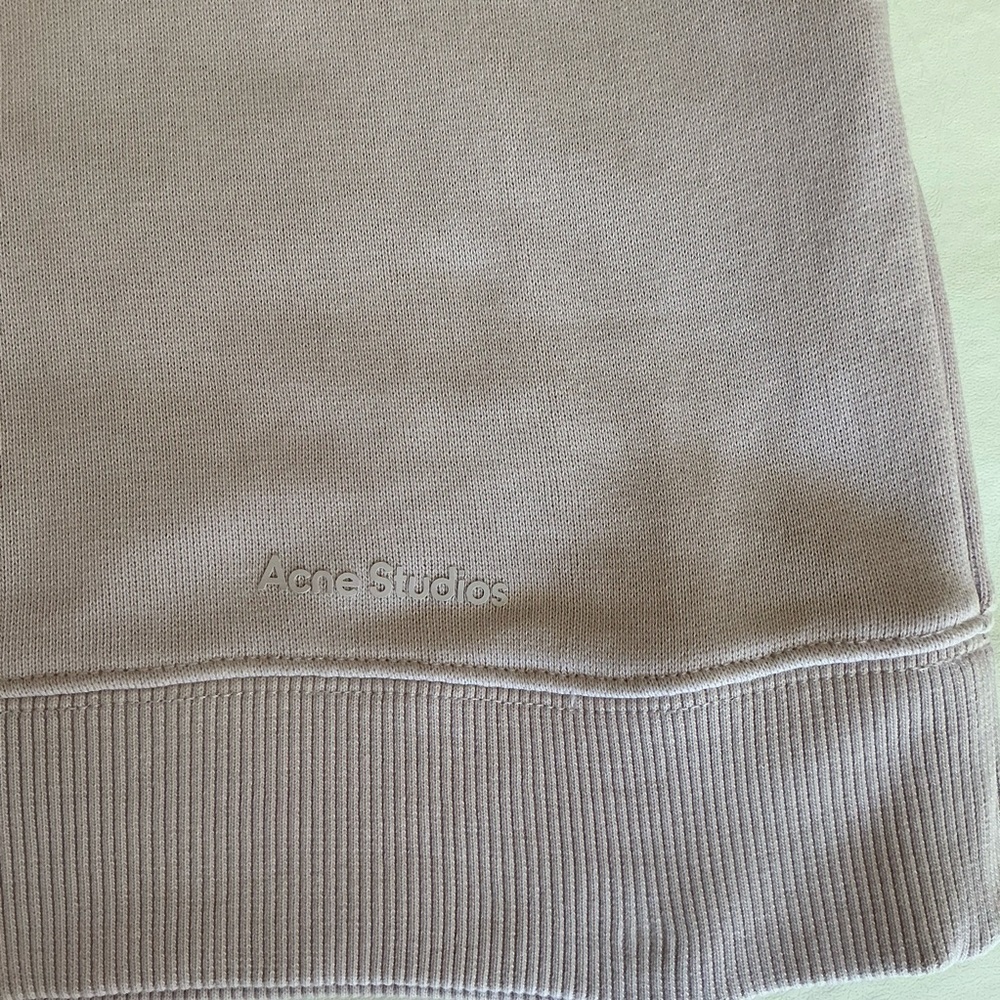 Acne Studios Dog Patch French Terry Hoodie Pullover Lilac Size Large - Picture 8 of 15